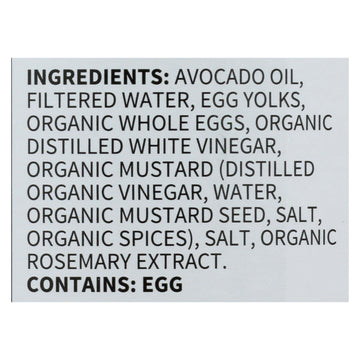 Chosen Foods Avocado Oil - Mayo - Case Of 6 - 12 Oz. - Maras Green