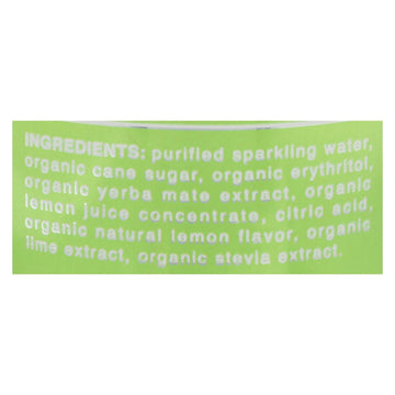 Clean Cause - Yrba Mte Lemon Lime Cln - Case Of 12 - 16 Fz - Maras Green