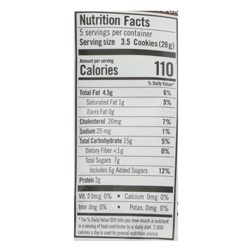 Cooper Street - Ckies Cinnamon Chocolate Chip - Case Of 6 - 5 Oz - Maras Green