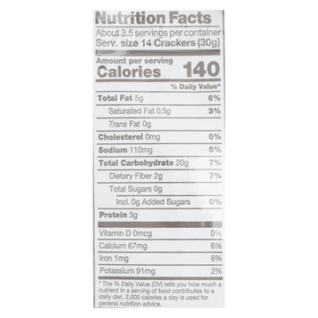 Crunchmaster - Multiseed Crckr Original - Case Of 12 - 4 Oz - Maras Green