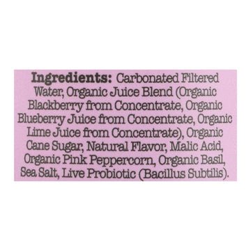 Culture Pop Soda - Soda Wild Berries - Case Of 6 - 4/12 Fz - Maras Green