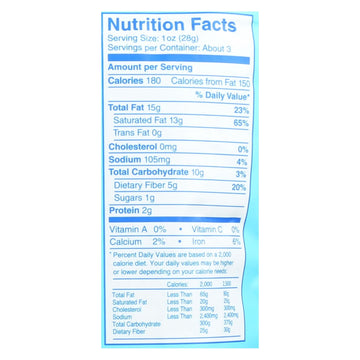 Dang - Toasted Coconut Chips - Lightly Salted - Case Of 12 - 3.17 Oz. - Maras Green