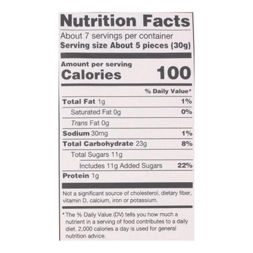 Darrell Soft Eating Liquorice - Mango - Case Of 8 - 7 Oz. - Maras Green