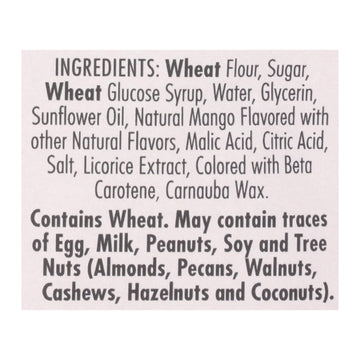 Darrell Soft Eating Liquorice - Mango - Case Of 8 - 7 Oz. - Maras Green