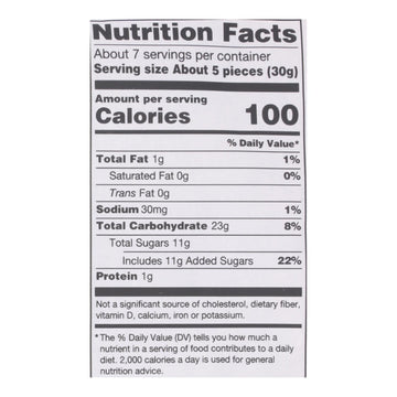 Darrell Soft Eating Liquorice - Strawberry - Case Of 8 - 7 Oz. - Maras Green