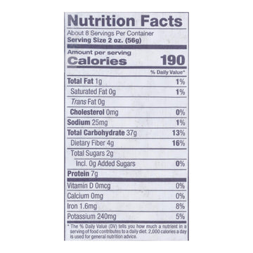 Delallo - Pasta Organic Fusilli Whole Wheat Number 27 - Case Of 8 - 16 Ounces - Maras Green