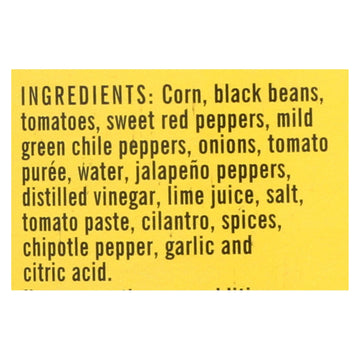 Desert Pepper Trading - Medium Corn Black Bean Red Pepper Salsa - Case Of 6 - 16 Oz. - Maras Green