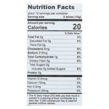 Divina - Olives Bloody Mary - Case Of 6 - 13 Oz - Maras Green