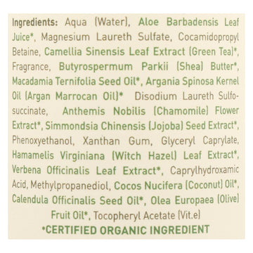 Ecolove - Shampoo Nut Int Cr Srt Hair - 1 Each - 17.6 Oz - Maras Green