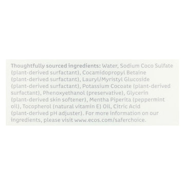 Ecos - Hypoallergenic Conditioning Pet Shampoo - Peppermint - 17 Fl Oz. - Maras Green