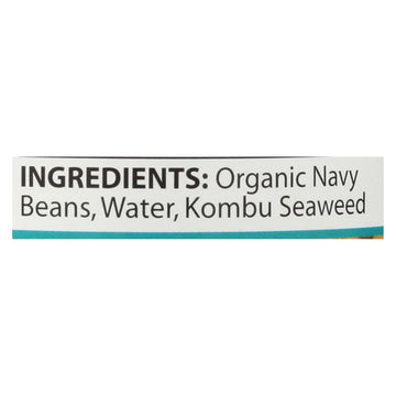Eden Foods Navy Beans - Organic - Case Of 12 - 15 Oz. - Maras Green