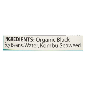 Eden Foods Organic Black Soy Beans - Case Of 12 - 15 Oz. - Maras Green