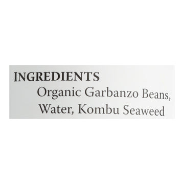 Eden Foods Organic Garbanzo Beans - Case Of 12 - 15 Oz. - Maras Green