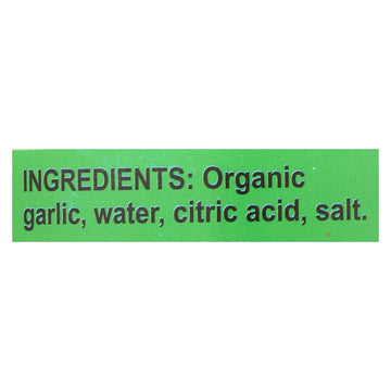 Emperors Kitchen Garlic - Organic - Chopped - 4.5 Oz - Case Of 12 - Maras Green