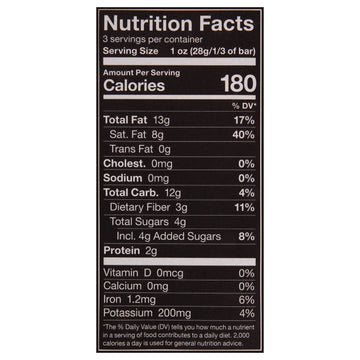 Endangered Species Chocolate - Dark Chocolate Coconut Almond Oat Milk - Case Of 12 - 3 Oz - Maras Green