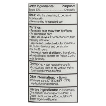 Eo Products - Hand Sanitizer Spray - Everyone - Cocnut - Dsp - 2 Oz - 1 Case - Maras Green