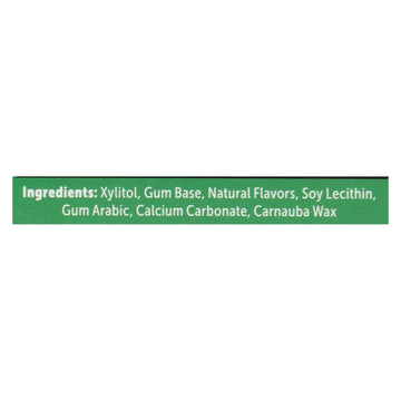 Epic Dental - Xylitol Gum - Spearmint - Case Of 12 - 12 Pack - Maras Green