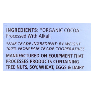 Equal Exchange Organic Baking Cocoa - Case Of 6 - 8 Oz. - Maras Green