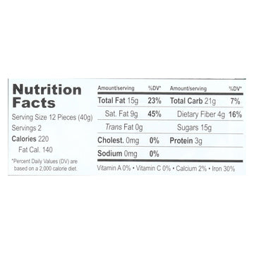 Equal Exchange Organic Dark Chocolate Bar - Mint Crunch - Case Of 12 - 2.8 Oz. - Maras Green