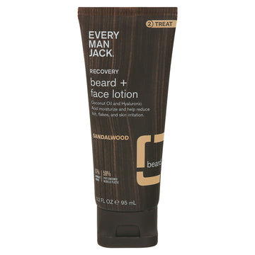 Every Man Jack - Ltn Beard Fce Rcvr Sndlwd - 1 Each - 3.2 Fz - Maras Green