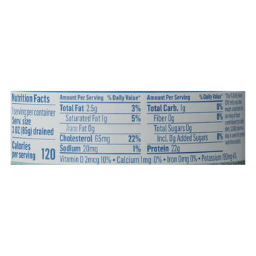 Fish Tales - Tuna Albacore In Water - Case Of 12 - 5 Oz - Maras Green