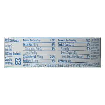 Fish Tales - Tuna Skipjck In Water - Case Of 12 - 5 Oz - Maras Green