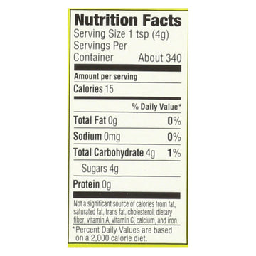 Florida Crystals Organic Cane Sugar - Jug - 48 Oz - Maras Green