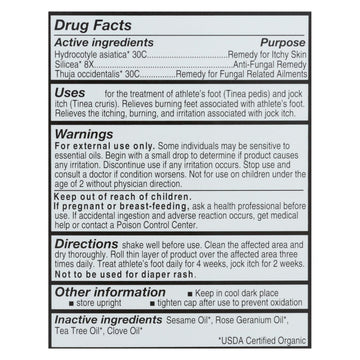 Forces Of Nature - Athltes Ft Anitfungal - 1 Each - 4 Ml - Maras Green