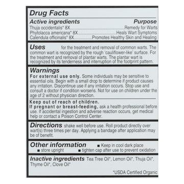 Forces Of Nature - Wart Contrl Extra - 1 Each - 4 Ml - Maras Green