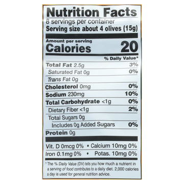 Freestyle Snacking - Olives Green Lemon Garlic - Case Of 6 - 4 Ounces - Maras Green