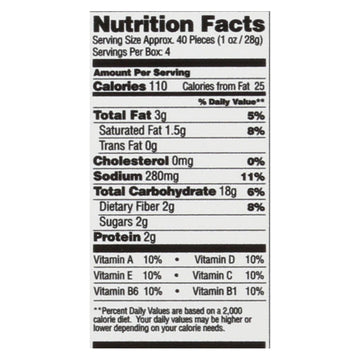 From The Ground Up - Cauliflower Crackers - Cheddar - Case Of 6 - 4 Oz. - Maras Green