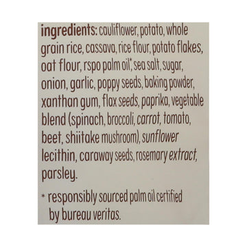 From The Ground Up Everything Snacking Crackers - Case Of 6 - 3.5 Oz - Maras Green