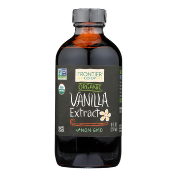 Frontier Herb Vanilla Extract - Organic - 8 oz - Maras Green