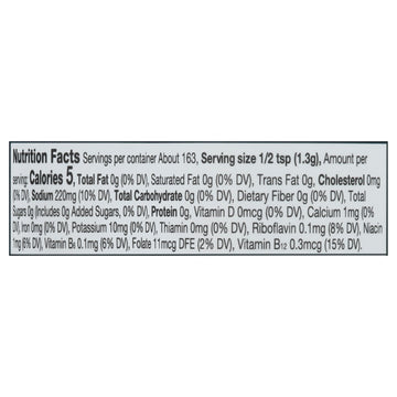 Frontier Natural Products Coop - Yst Prem Nutrnl Slt&vngr - 1 Each - 7.51 Oz - Maras Green