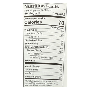 Fruit Bliss - Organic Tart Dried Cherries - Case Of 6 - 4 Oz. - Maras Green