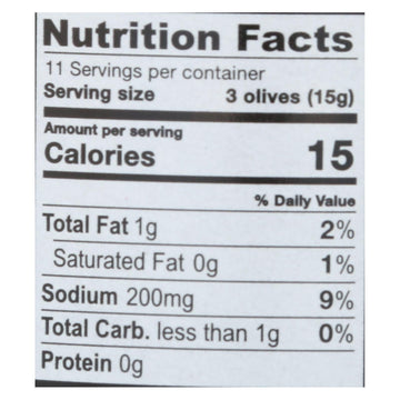 Gaea Stuffed Green Olives With Real Pimento - Case Of 8 - 6 Oz - Maras Green