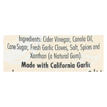 Garlic Expressions Salad Dressing - Vinaigrete - Case Of 12 - 12.5 Oz - Maras Green