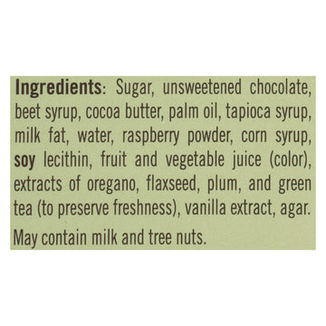 Ghirardelli - Bar Dark Chocolate Raspberry - Case Of 10 - 4.8 Oz - Maras Green