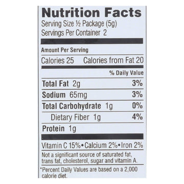 Gimme Organic Roasted - Sesame - Case Of 12 - 0.35 Oz. - Maras Green