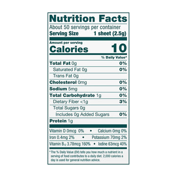 Gimme Seaweed Snacks - Sushi Nori Roasted - Case Of 4 - 4.76 Oz - Maras Green