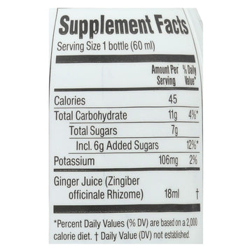 Ginger People - Ginger Shot Rescue Lemon Cynn - Case Of 12 - 2 Fz - Maras Green