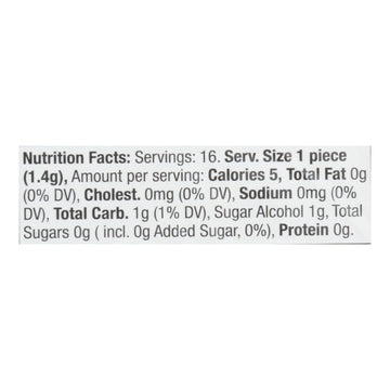 Glee Gum Chewing Gum - Lemon Lime - Sugar Free - Case Of 12 - 16 Pieces - Maras Green