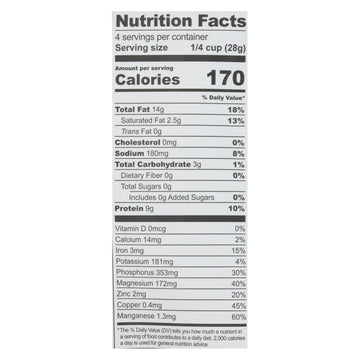 Go Raw - Snack Seed Pumpkin Sprtd - Case Of 10 - 4 Oz - Maras Green