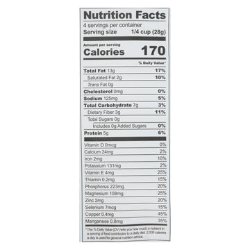 Go Raw - Snack Seed Sslt&vngr Sprt - Case Of 10 - 4 Oz - Maras Green