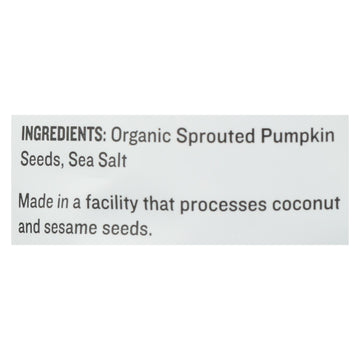 Go Raw Sprouted Seeds, Pumpkin With Celtic Sea Salt - Case Of 6 - 14 Oz - Maras Green