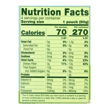 Gogo Squeeze Organic Applesauce - Apple Strawberry - Case Of 12 - 3.2 Oz. - Maras Green