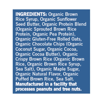 Gomacro - Bar Oatmeal Chocolate Chips - Case Of 7 - 4/2.3 Oz - Maras Green