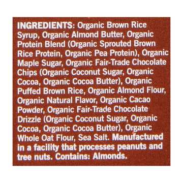 Gomacro - Kids Macrobar Double Chocolate Brownie - Case Of 7 - 6.3 Oz - Maras Green
