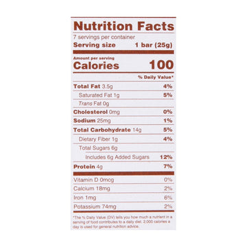 Gomacro - Kids Macrobar Double Chocolate Brownie - Case Of 7 - 6.3 Oz - Maras Green