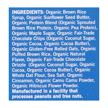 Gomacro - Kids Macrobar Oatmeal Chocolate Chip - Case Of 7 - 6.3 Oz - Maras Green